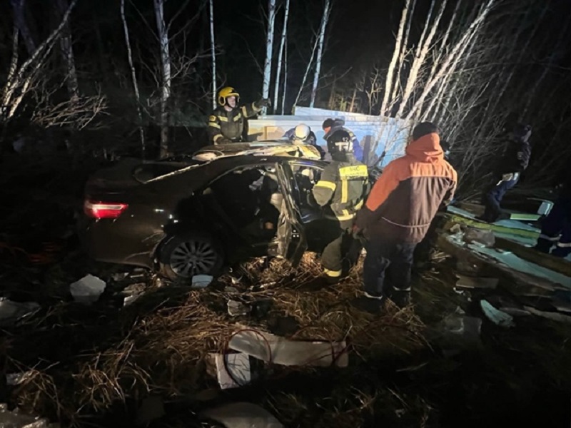 Вечернее ДТП 28 апреля на 340 километре автодороги Курган-Шадринск-Екатеринбург..