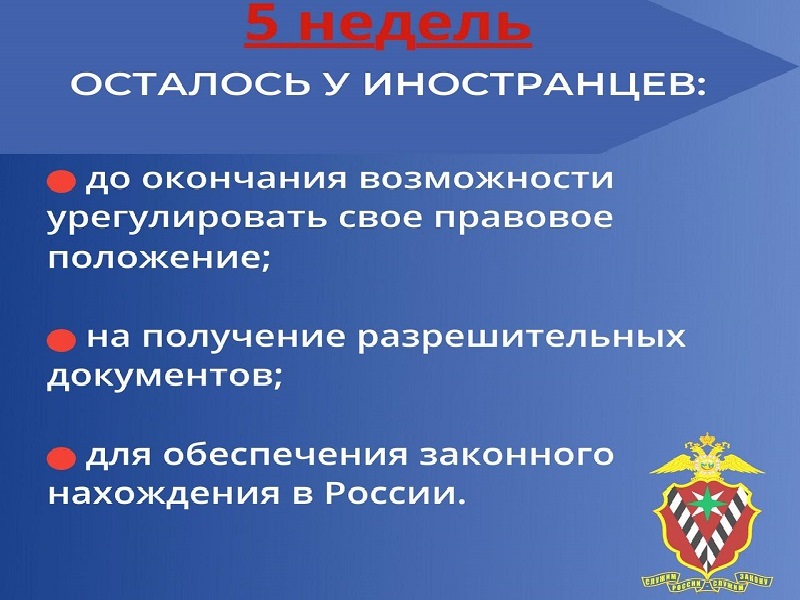 Урегулирование правового статуса иностранным гражданам и лицам без гражданства.