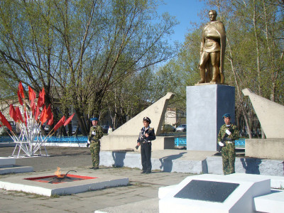 Мемориал погибшим в годы Великой Отечественной войны.